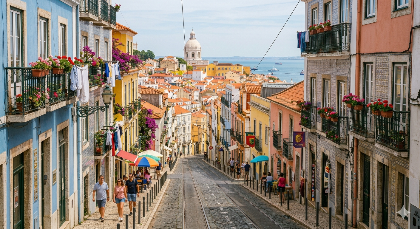 Lisboa — vista panorâmica