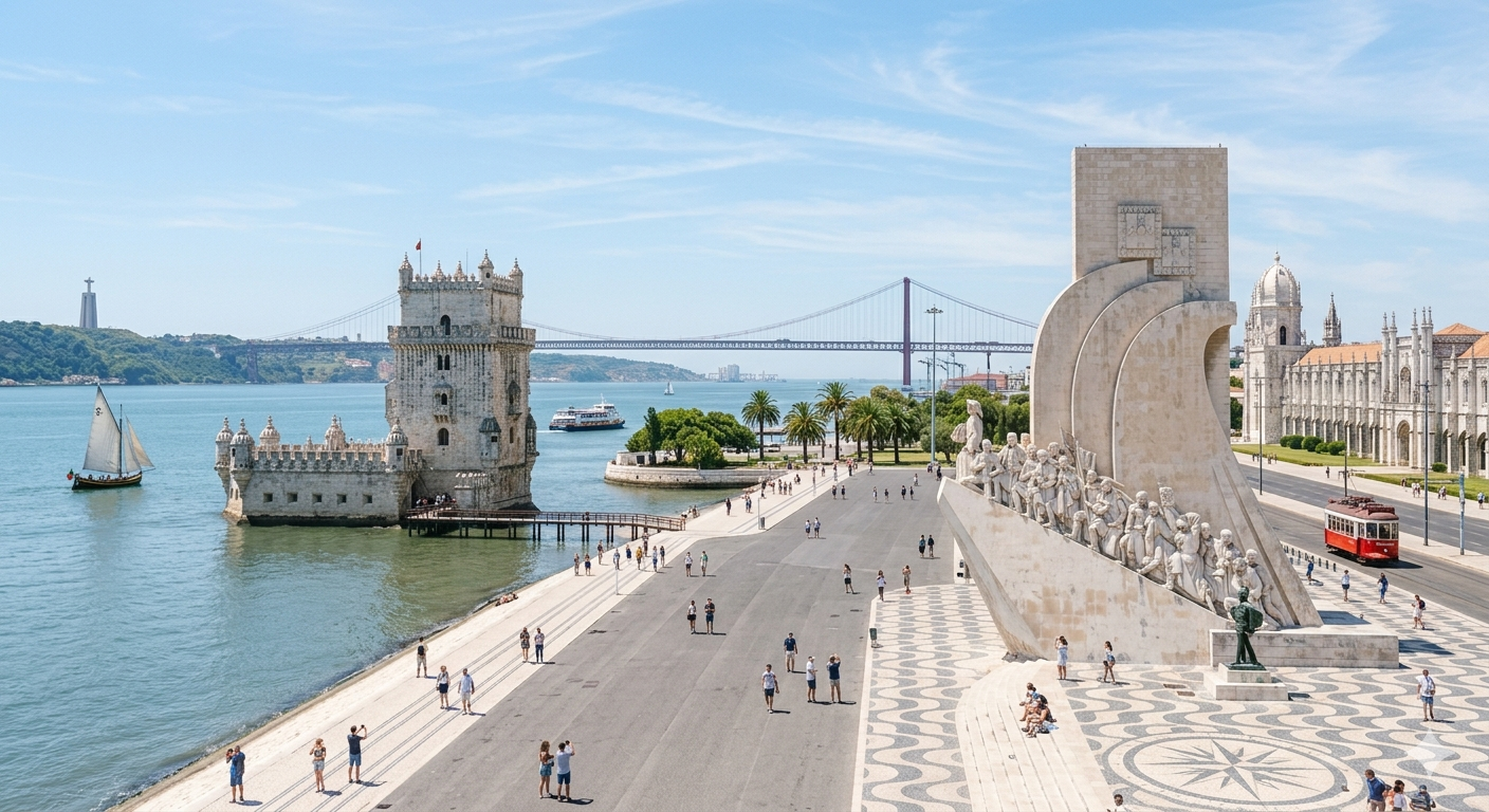 Lisboa — cidade e rio