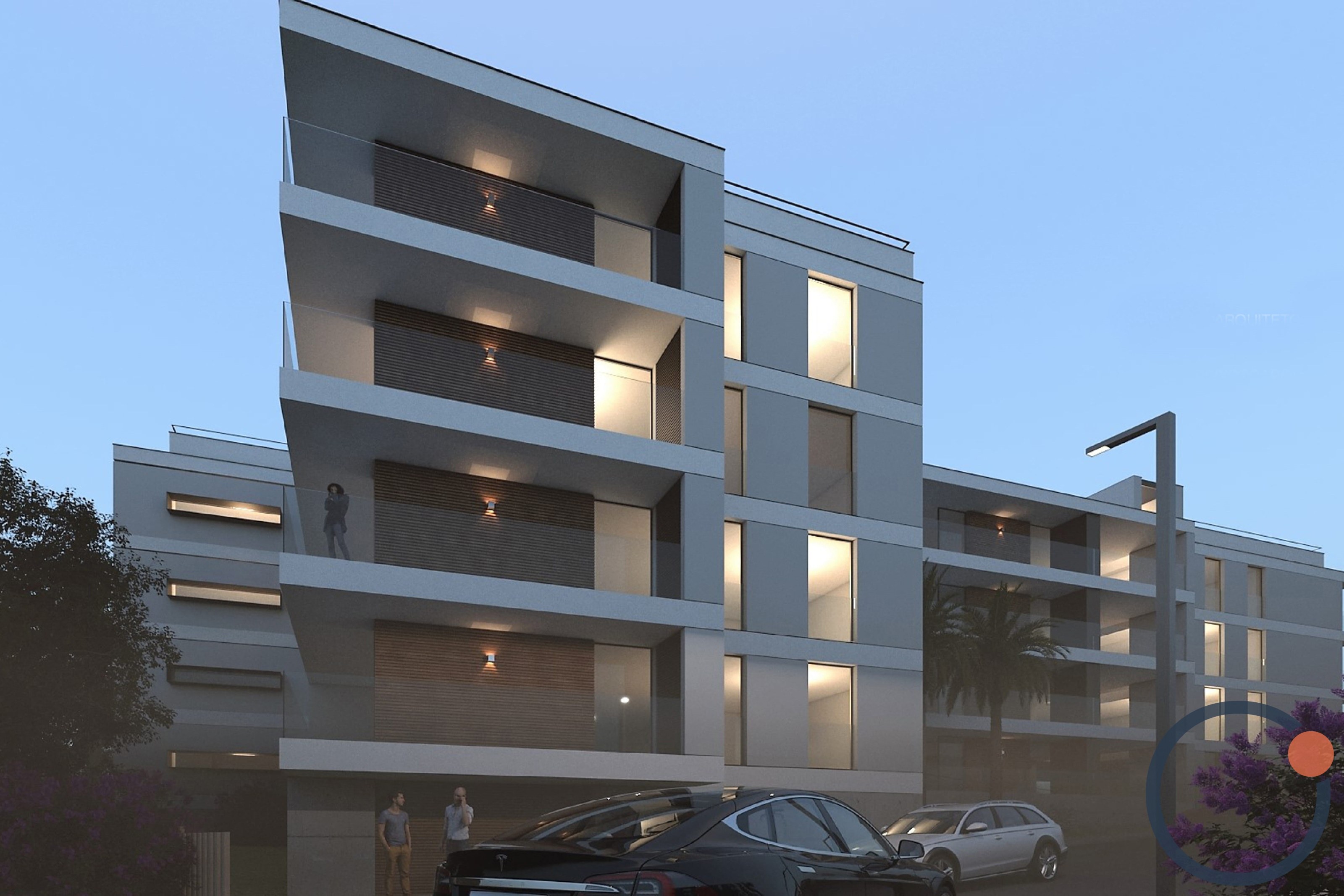 Land in Portimão with approved project for 40 apartments